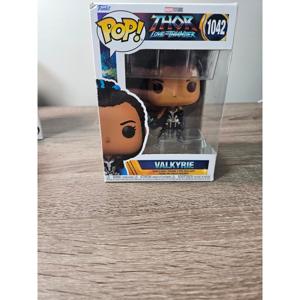 Funko Pop Marvel Thor Love and Thunder Valkyrie 1042 Vinyl Bobble-Head Figure